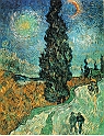 VAN GOGH VINCENT (1853-1890) - cypress-star